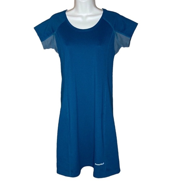 Montbell | Blue Stretch Trail Exercise Dress S - Picture 1 of 6
